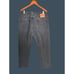 Levis 505 Mens W42 L32 Black Denim Jeans