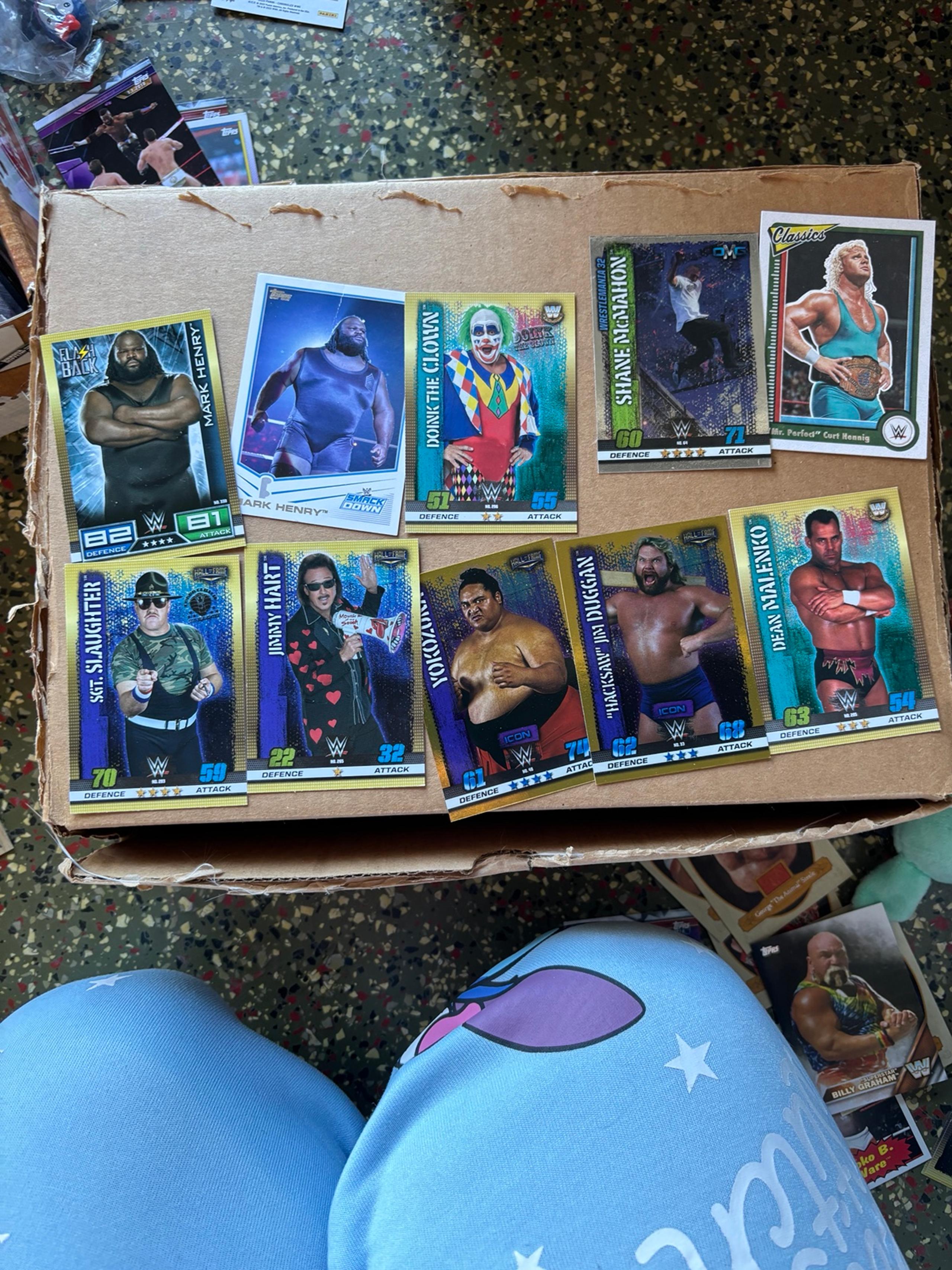WWE Trading card lot