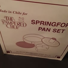 Pampered Chef, Spring Form Pan Set