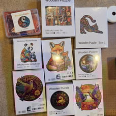 Wooden puzzle bundle