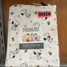 Peanuts Snoopy Valentine Bed Sheets
