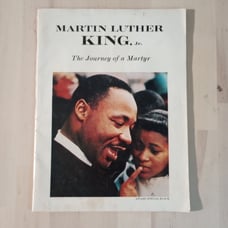 Martin Luther King Jr, The Journey of a Martyr, 1968 Special Tribute Magazine