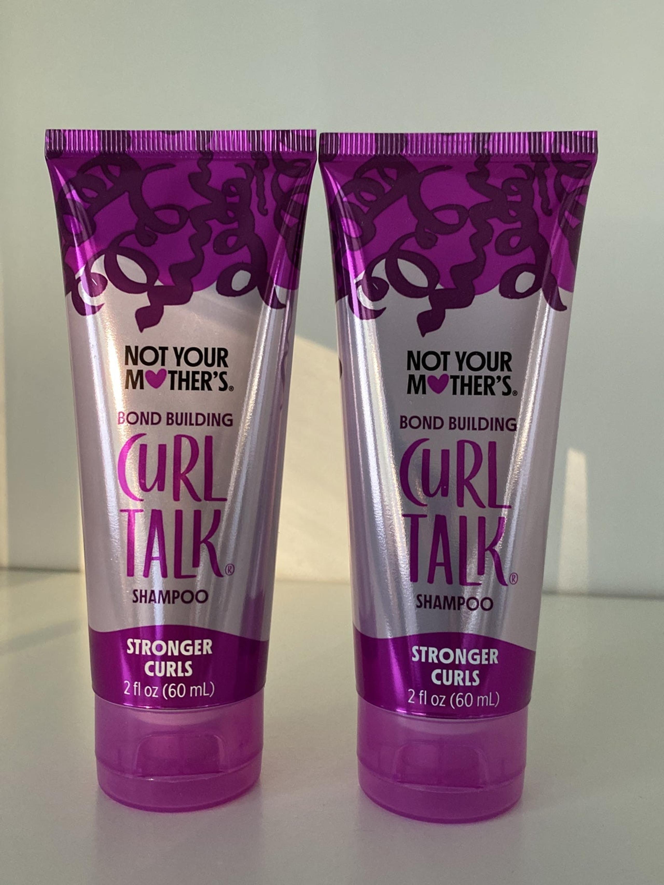 Not Your Mother's Bond Building Curl Talk Shampoo travel 2 oz eachx2 NEW