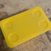 IKEA GLIS Storage Boxes, 2 yellow and 2 blue