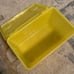 IKEA GLIS Storage Boxes, 2 yellow and 2 blue
