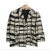 Lafayette 148 Abstract Print One Button Blazer