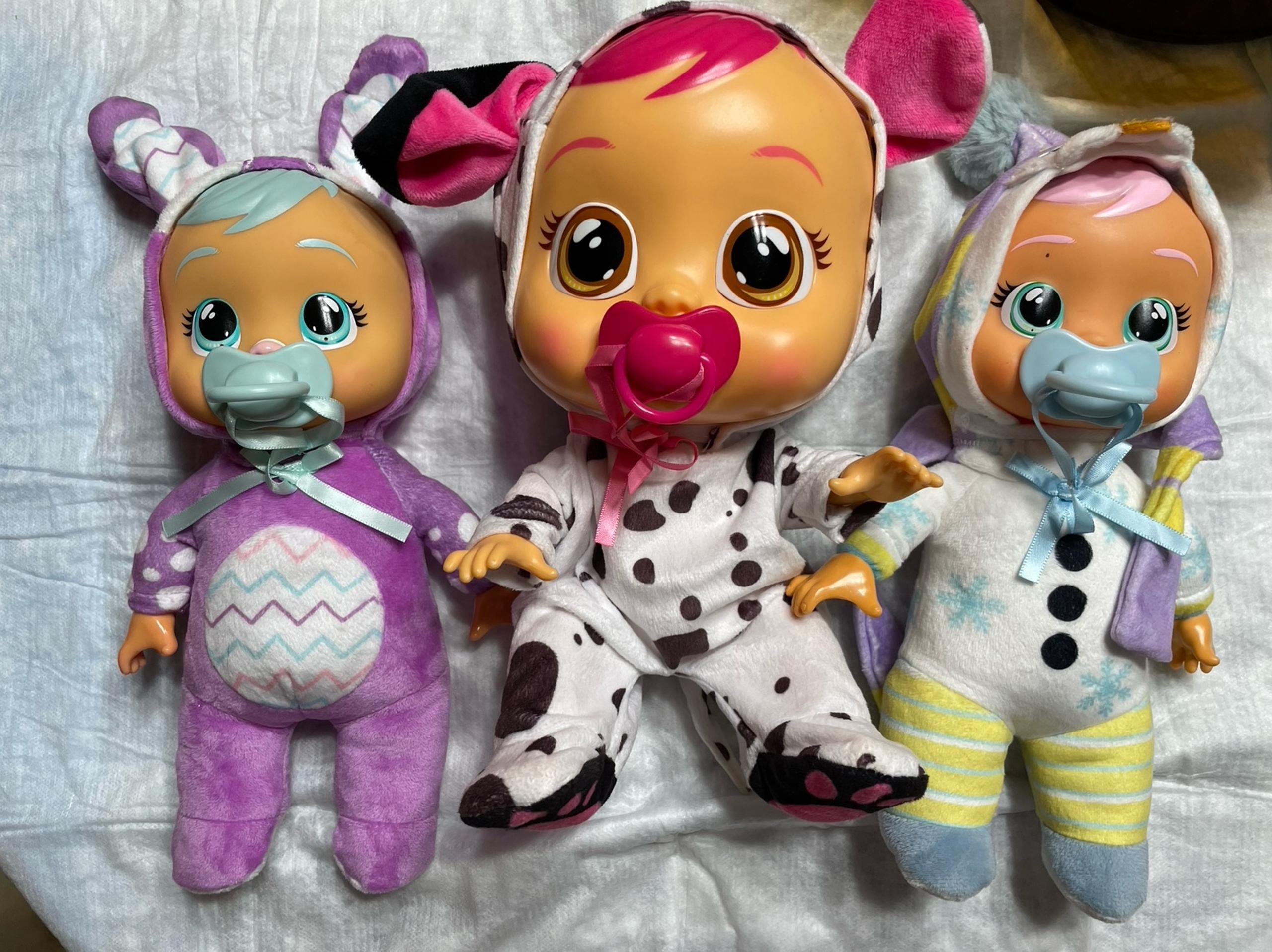 Magic tears Cry babies lot of 3