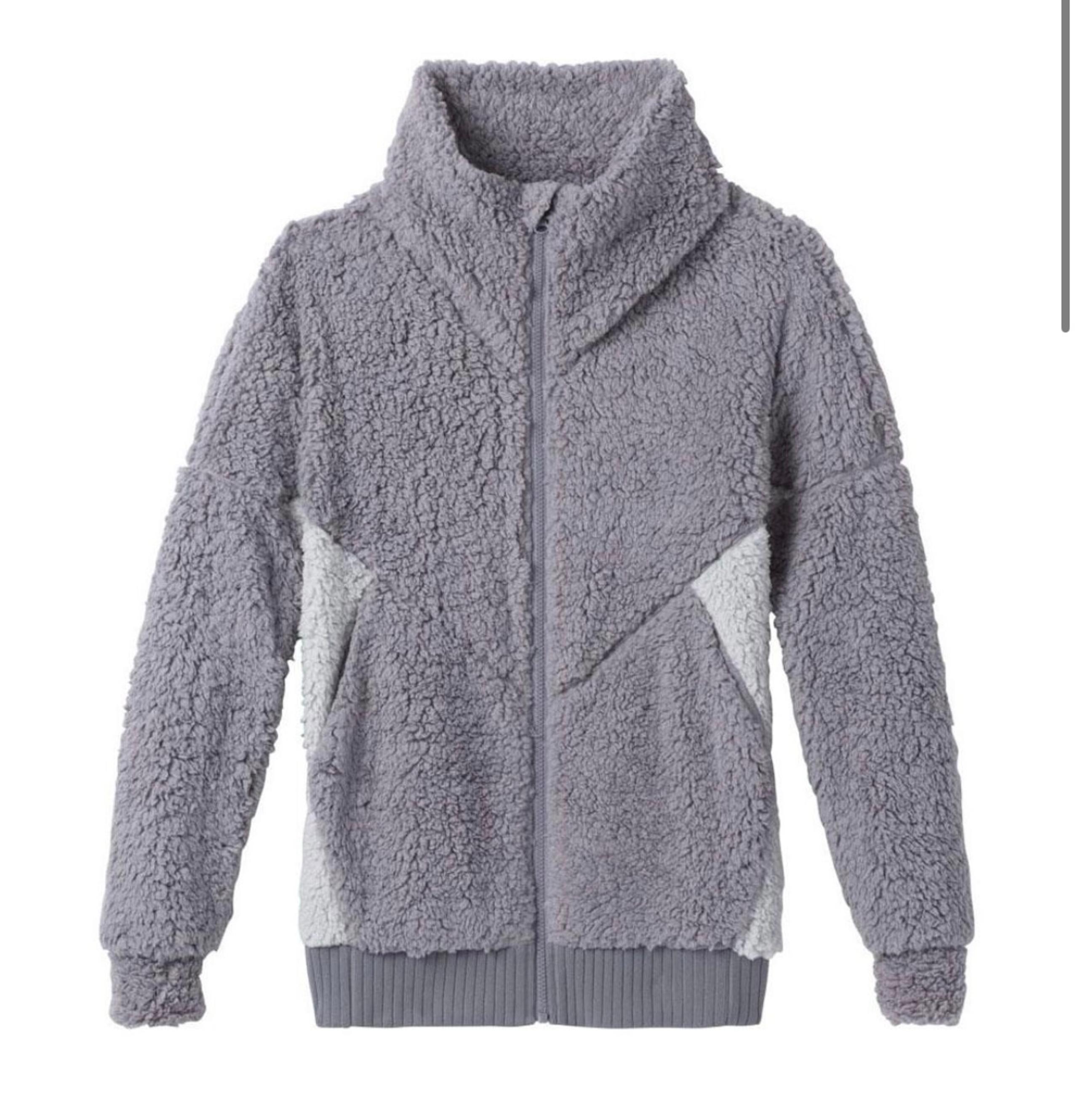 prAna Women's Full Zip Fleece High Collar Permafrost Jacket