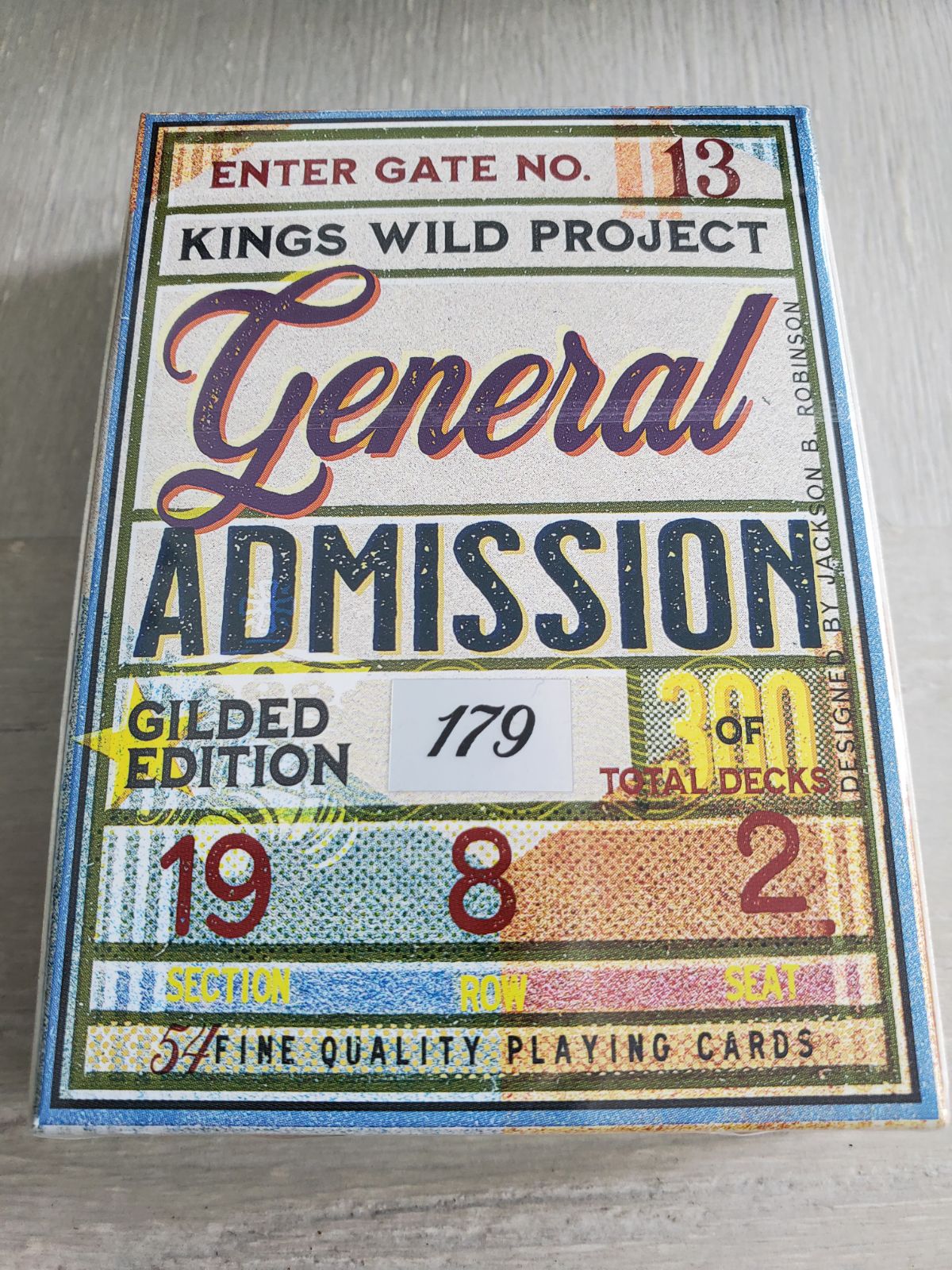 Kings wild general admissions deck guild