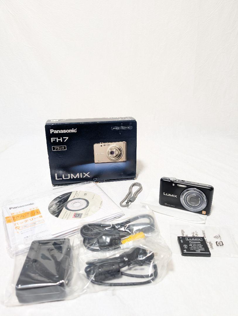 【Operational Check Completed】Panasonic LUMIX DMC-FH7 Black
