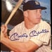 1 Joe Dimaggio auto & 2 Mickey Mantle autographed 8'x10 photos with COA,