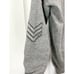 ZADIG & VOLTAIRE Happy Co Army Strass Sweater Studded V-Neck Cotton Gray Size XS