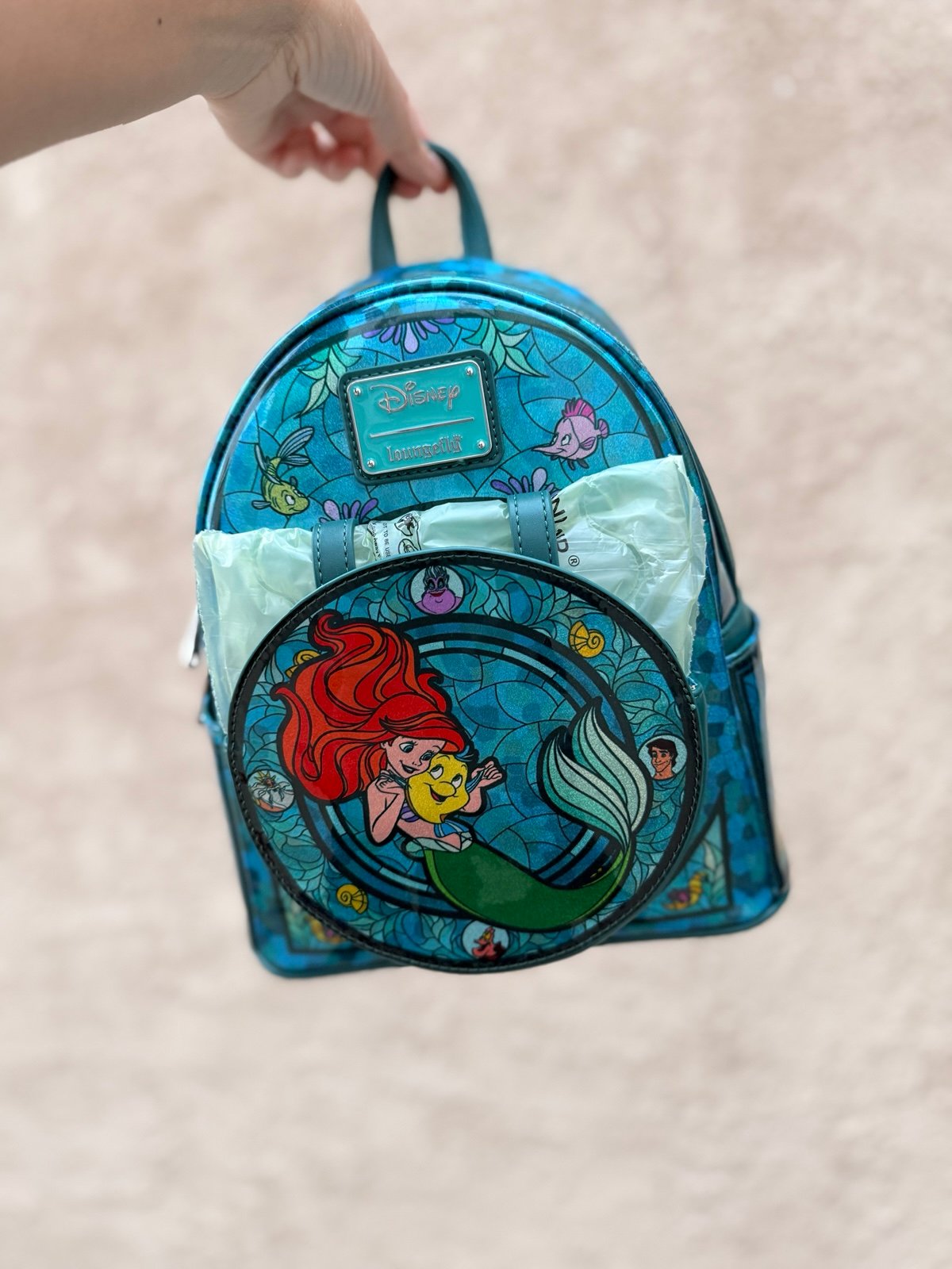 Loungefly Stained Glass Little Mermaid Backpack SOLD OUT