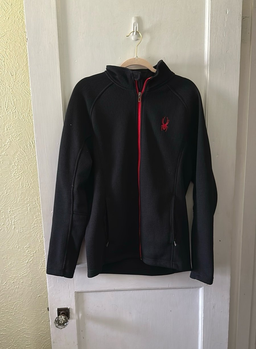 Men’s Spyder Core Fleece Long Sleeve Coat Jacket