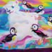 Vintage HTF Lisa Frank Polar Bear & Penguins Lunchbox