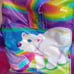 Vintage HTF Lisa Frank Polar Bear & Penguins Lunchbox