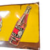 RARE 1930s NICHOL KOLA W/ MAN BOTTLE METAL SIGN SODA CRUSH DADS COKE 12 X 28