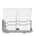Rev a Shelf 53wc-1527scdm-217 Undermount Waste Container Double 27 qt.
