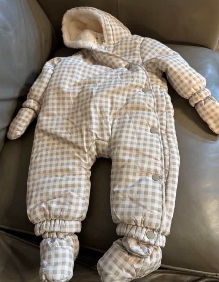 Zara new sz 6-9m coverall