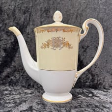 Vintage Noritake made in Occupied Japan, Barbizon pattern, coffee pot