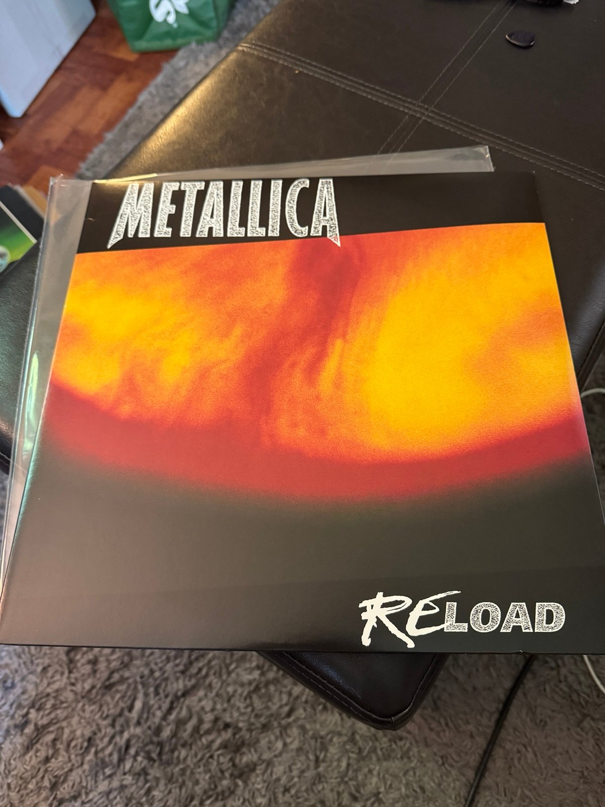 Metallica Reload Wal-Mart Exclusive Flaming Fuel Vinyl