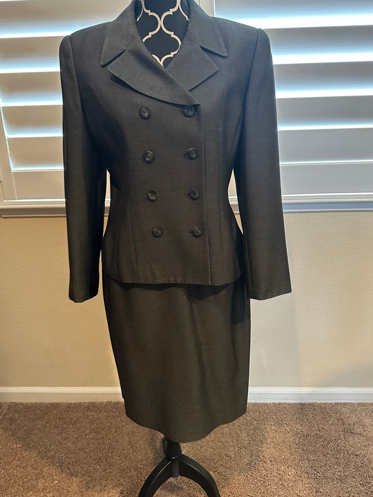 Kasper Business Suit, Skirt & Jacket, 8P