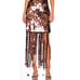 Simkhai Lucee Fringe Sequin Midi-Skirt NWT 2