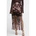 Simkhai Lucee Fringe Sequin Midi-Skirt NWT 2