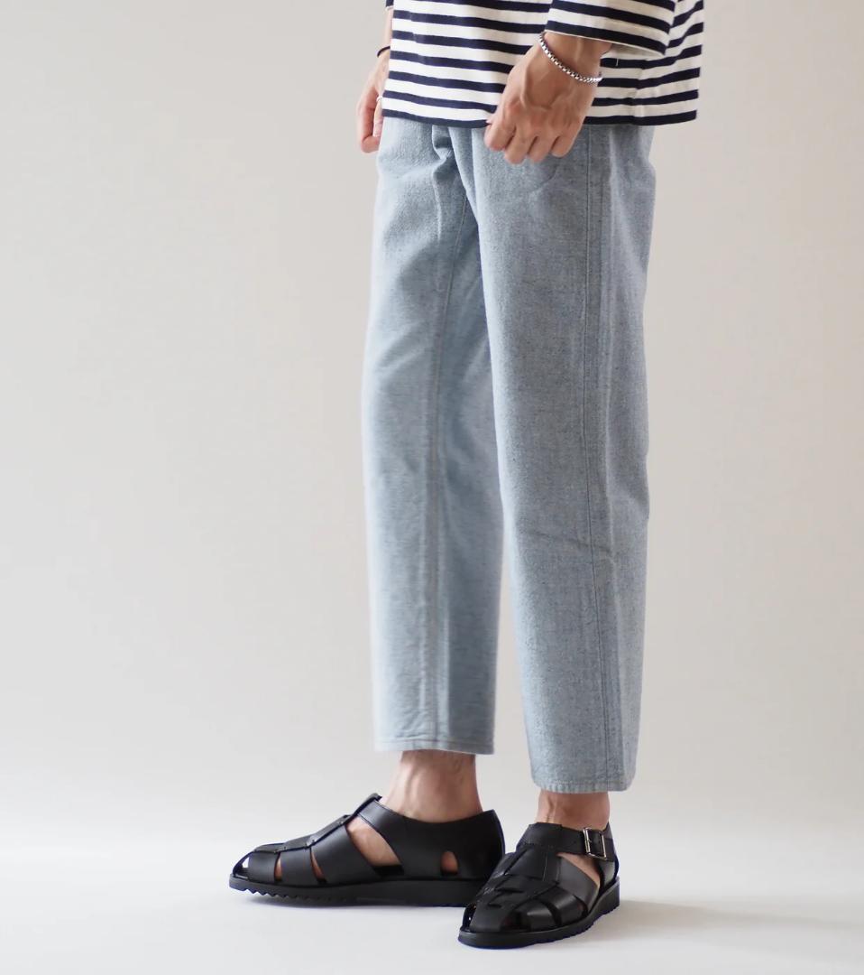 YAECA Standard Denim Shorts L.blue