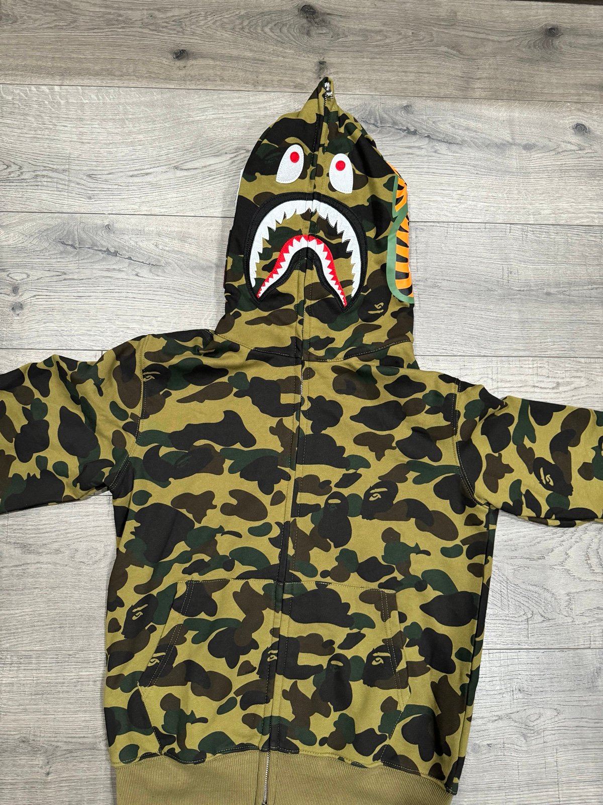 Bape Men zip