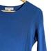 Great Jones Cobalt Blue Long Sleeve Ribbed Knit Sweater Midi Dress Size Medium