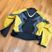 Joe Rocket Yellow Leather Motorcycle Jac