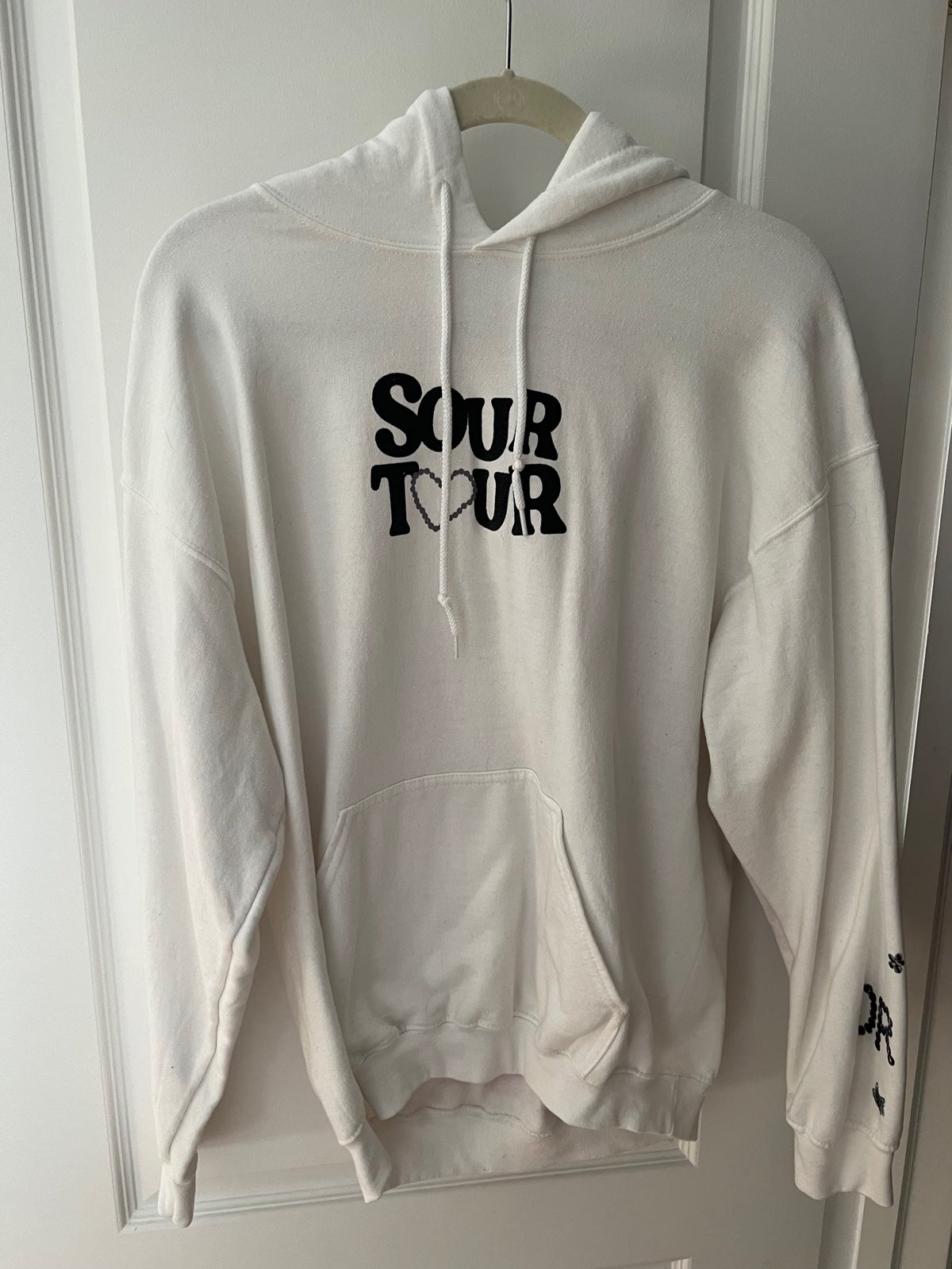 Olivia Rodrigo White Butterfly Sour Tour Sweatshirt