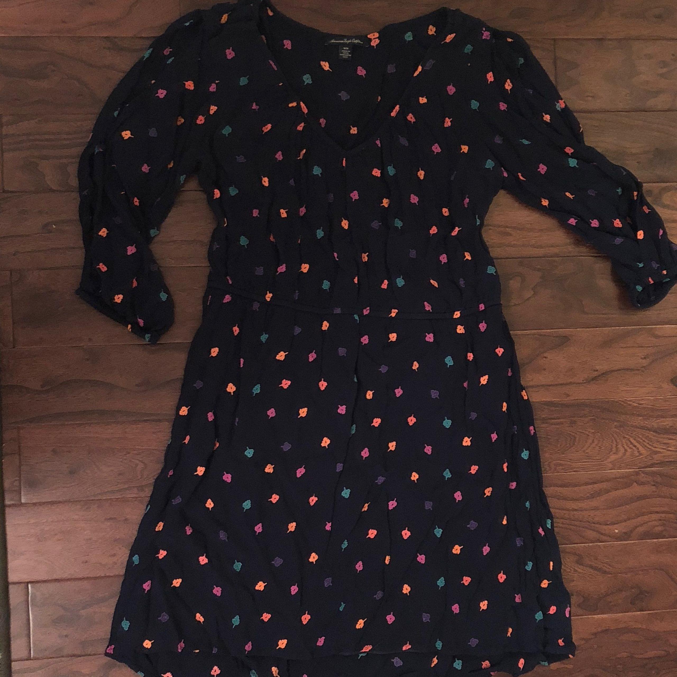 High Low Leaf Cold Shoulder Dress