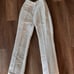 Rabanne H&M Shimmery Metallic Dress Pants US 4