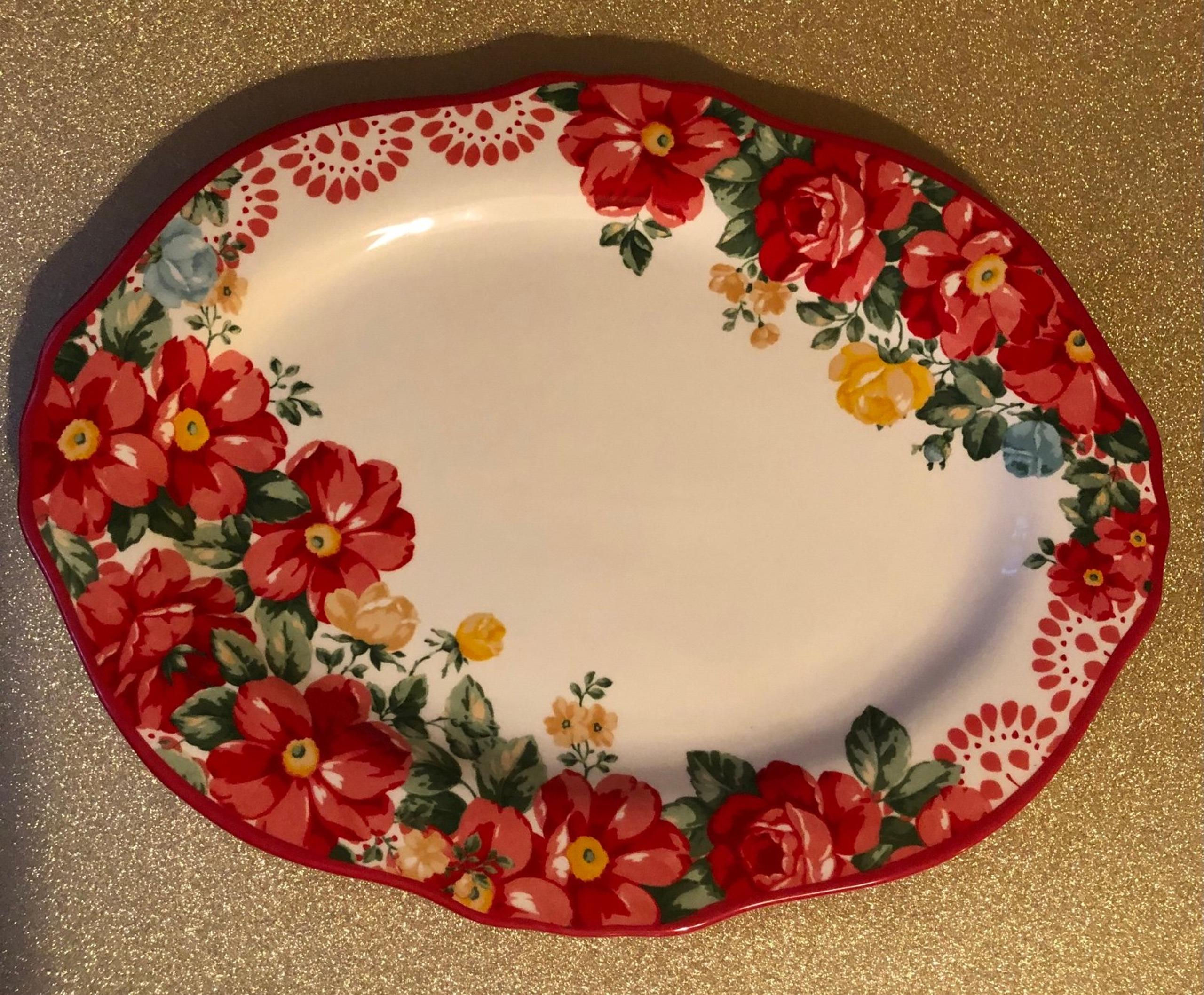 Pioneer women serving platter