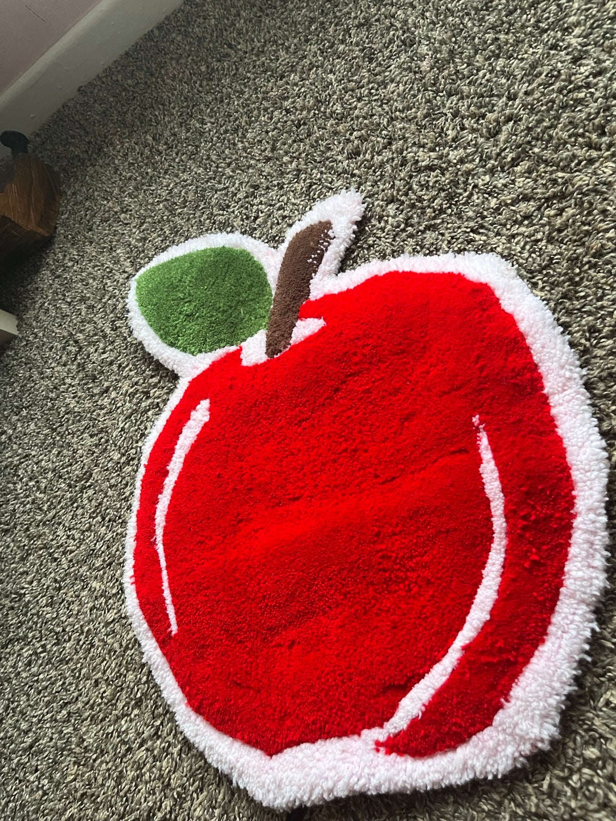 Custom Apple rug