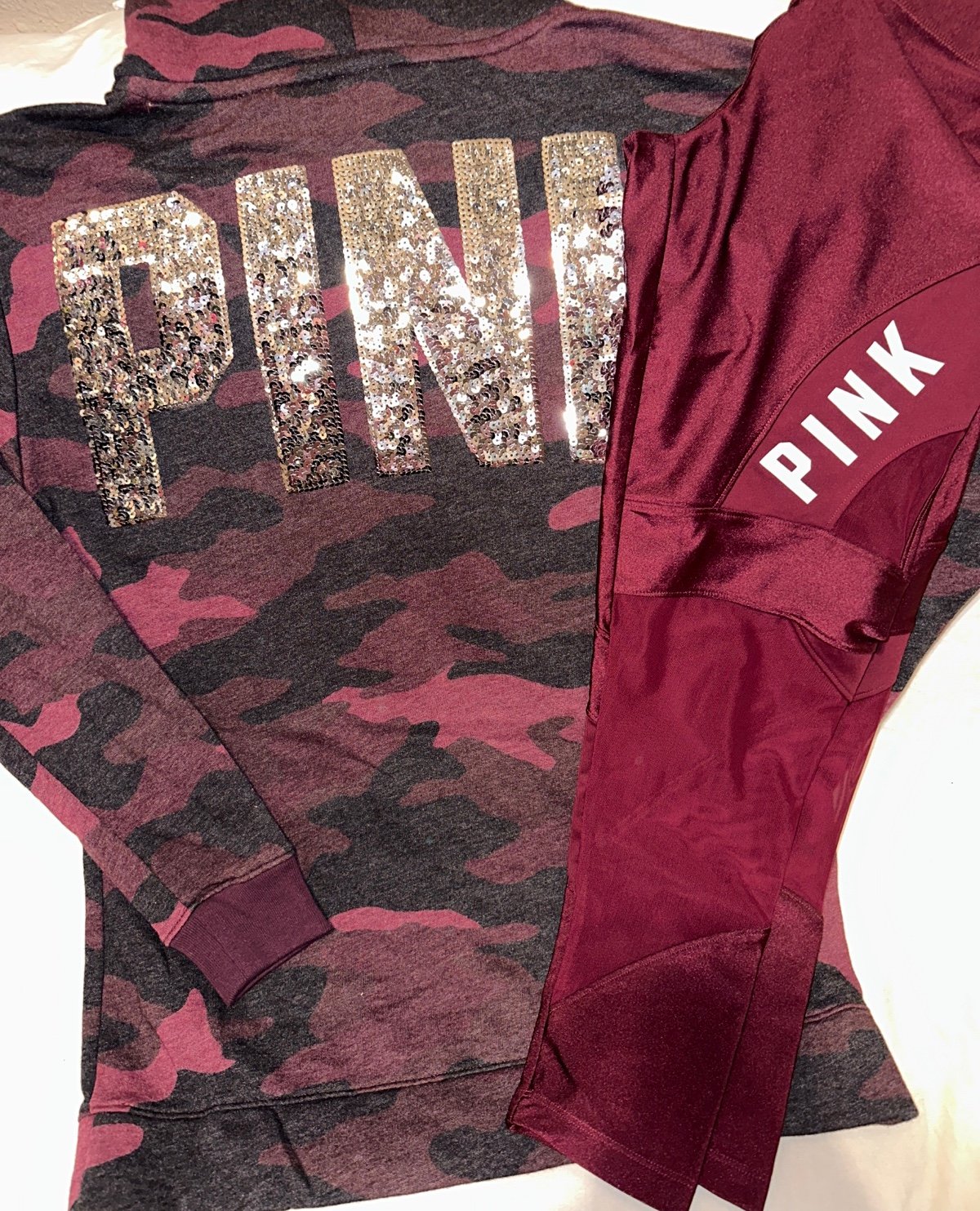VS PINK XS/S killin it in camo listing