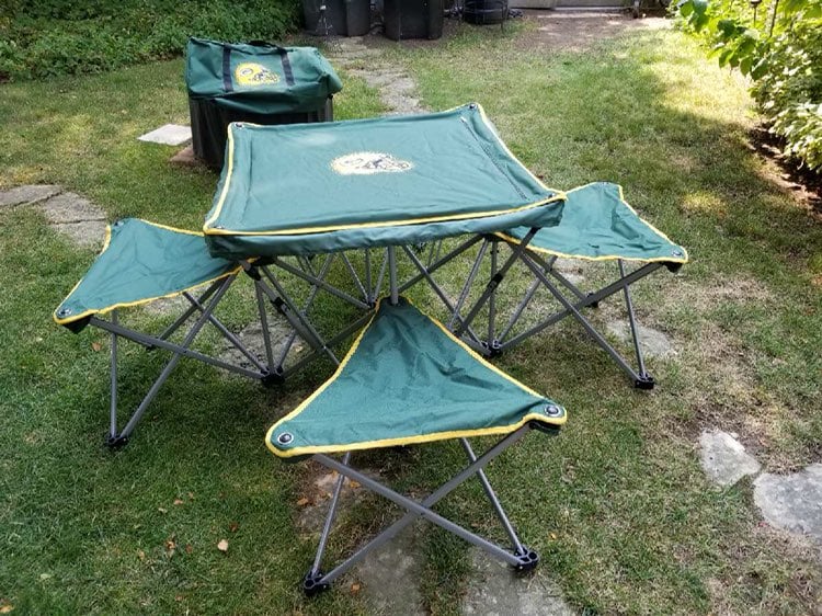 Packer Folding Table Set