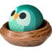 Amazon Echo Dot (5th Gen, 2022 release) Kids | Designed for kids, Owl Nest Stand