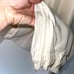 Silk Track Pants Womens Size Large L Vintage Lined Relaxed Elastic Waist White