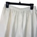 Silk Track Pants Womens Size Large L Vintage Lined Relaxed Elastic Waist White