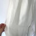 Silk Track Pants Womens Size Large L Vintage Lined Relaxed Elastic Waist White