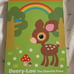 Vintage 2002 Sanrio debut Deery lou letter pad kawaii stationery RARE