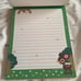 Vintage 2002 Sanrio debut Deery lou letter pad kawaii stationery RARE
