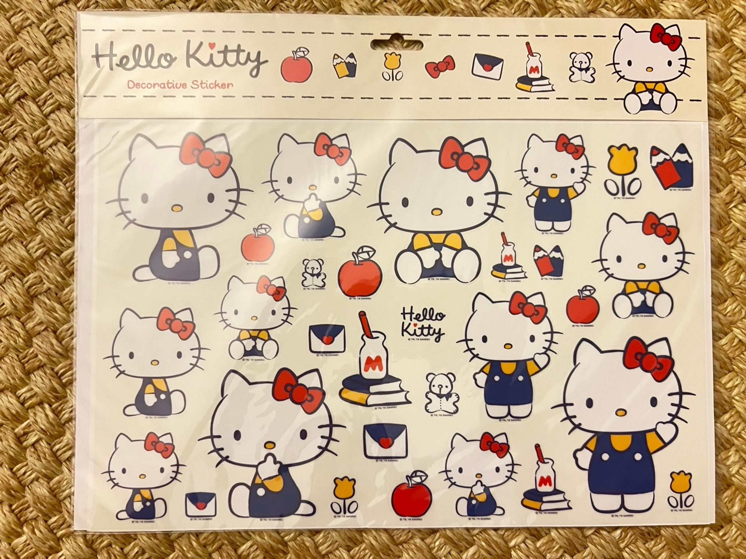 Sanrio Hello Kitty Decorative Stickers Sealed
