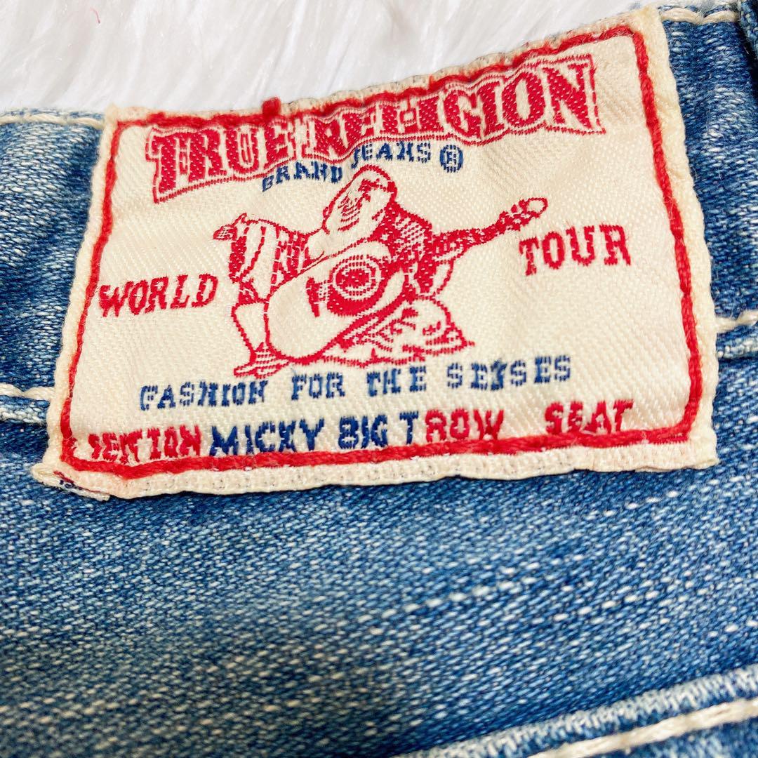 定率割引 往復 Rare✨】TRUE RELIGION MICKY BIG T Jeans, Size 26 パンツ