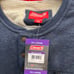 Coleman Shirt Men's 1/4 Snap Sherpa Lined Bonded Relaxed Fit Henley Plus Size 2X
