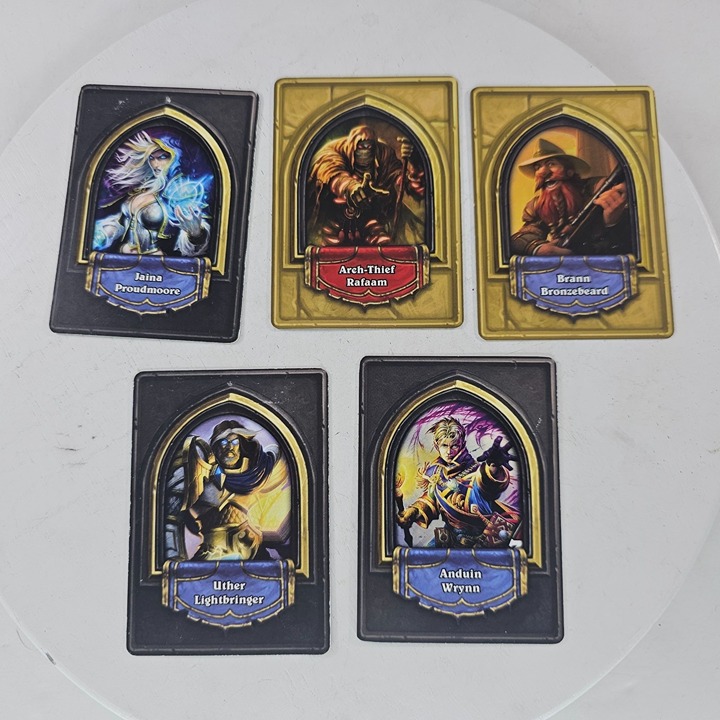 Blizzcon 2014 2015 Hearthstone Hero Class Set of 5 Card Warcraft Blizzard