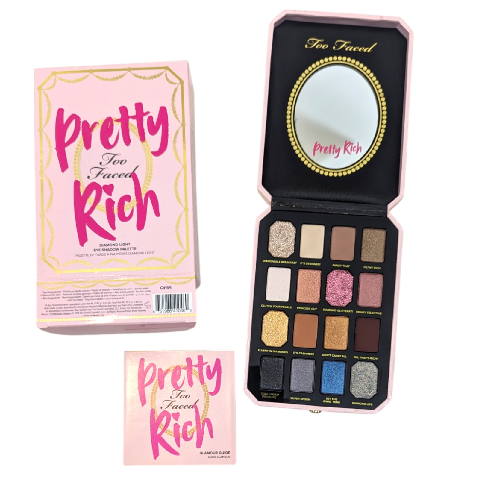 Too Faced Pretty Rich Eyeshadow Palette NEW